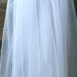Elegant Bridal Detachable Sleeve Covers (WHITE)