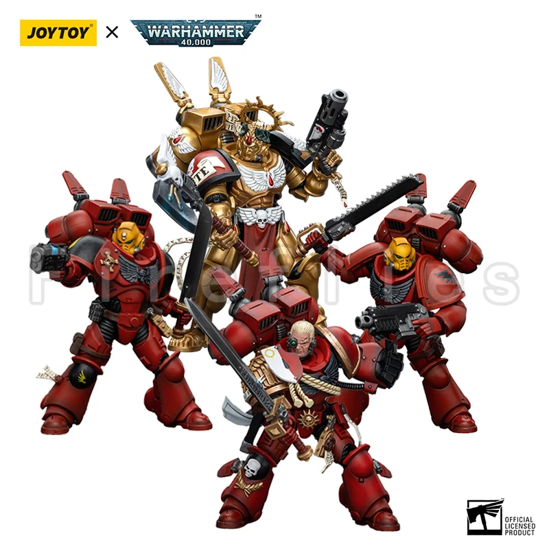 Joytoy 1/18 Warhammer 40k Blood Angels Veterans Squad Action Figure In Stock New