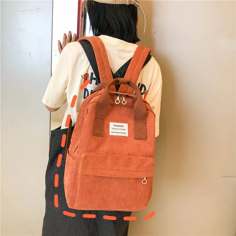 

New Trend Backpack Fashion Women Backpack College Female School Bag Harajuku Travel Shoulder Bags For Teenage Girls