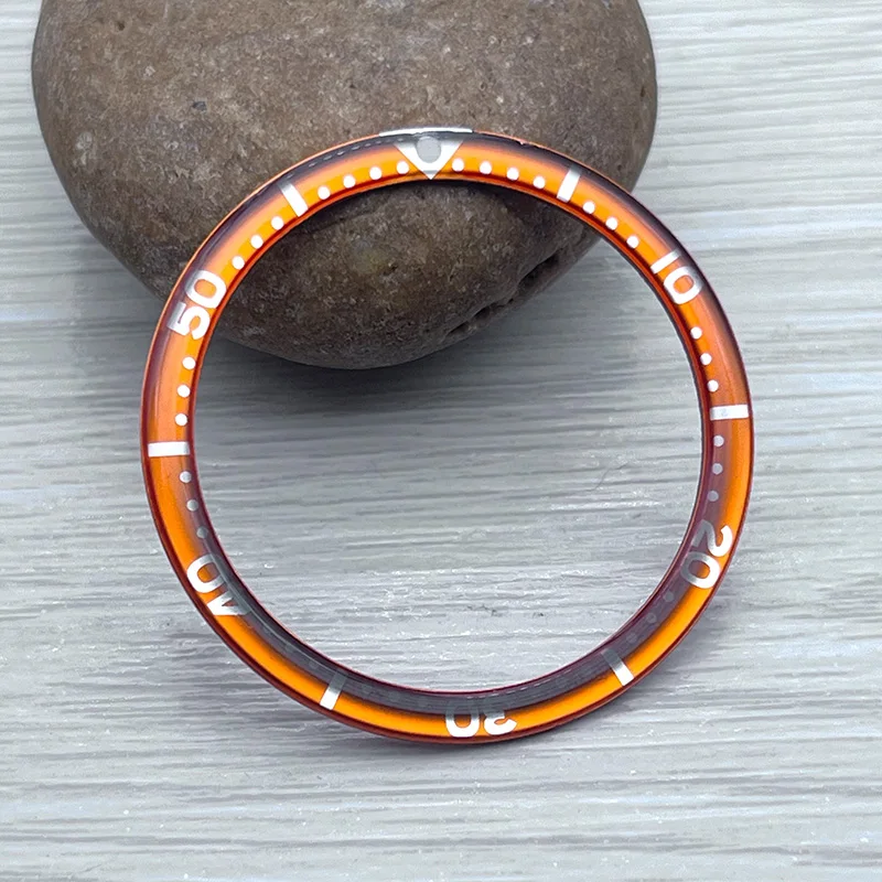 Premium Resin Metal Watch Bezel Insert