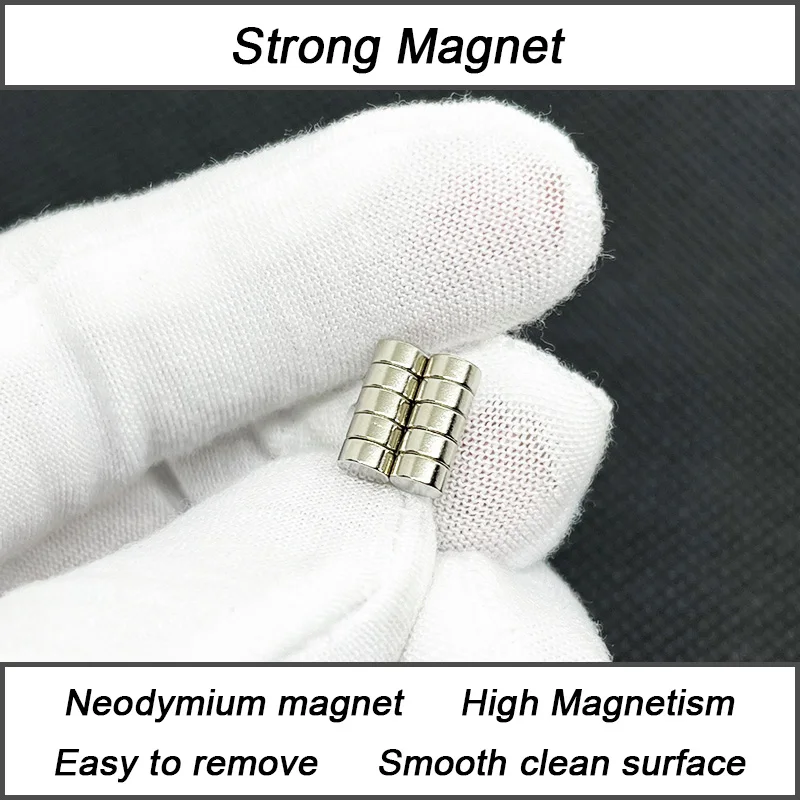 Super Strong Neodymium Round Magnets - Versatile High-Performance Permanent Magnets
