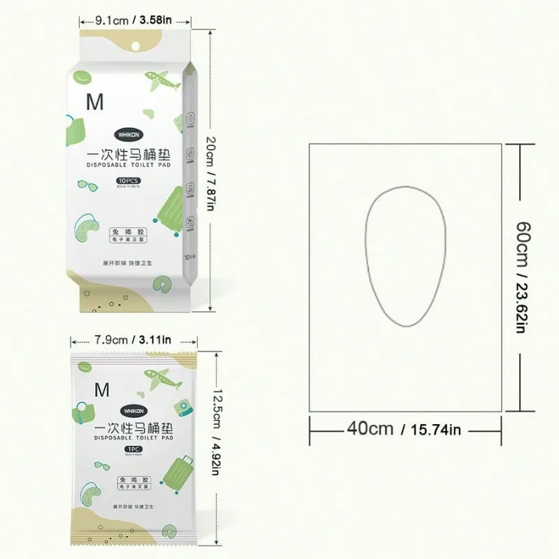 Disposable Toilet Seat Covers Packaging