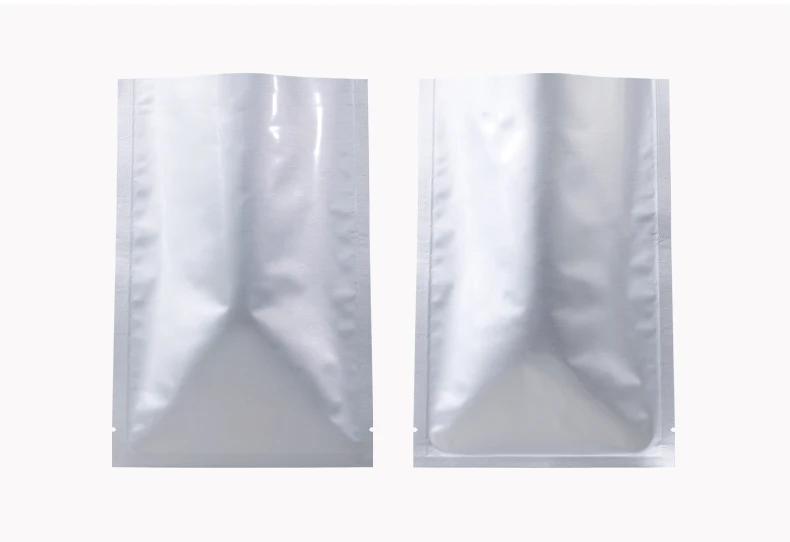 100 stücke Selbst-Dichtung Heißer Dichtung Flache Reine Aluminium Folie Feuchtigkeit-beweis Dichtung Tasche Tee Kaffee Bean Candy hause Verpackung Tasche – Detail 8