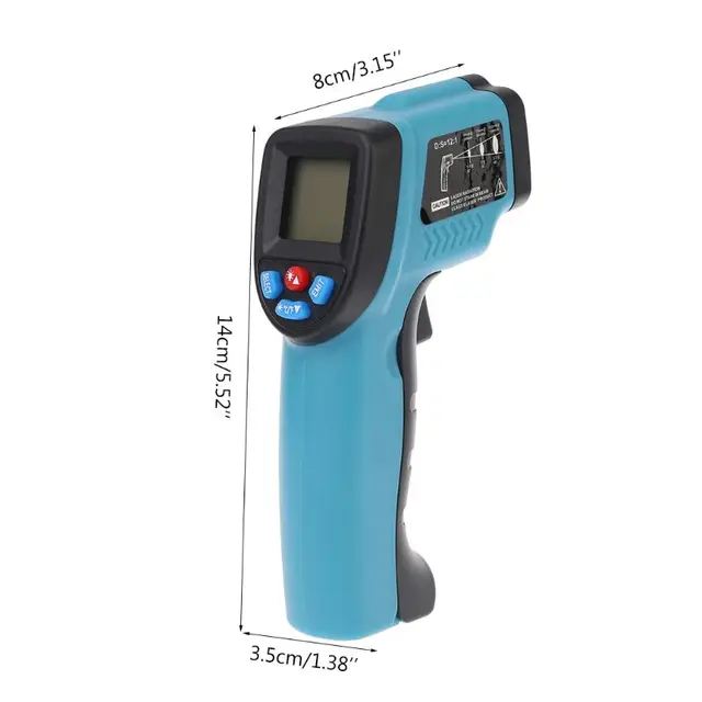 -50–550 ℃ Nem Érintkezési Elektromos Ir Hőmérsékleti Hőmérő Az Indsutry -Hoz - Image 6