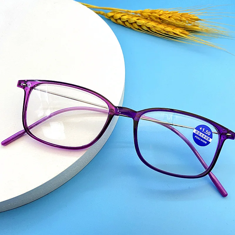 Women Reading Glass Anti Blue Light Glasses 2023 Anti Fatigue Prescription Glasses Mens Glasses - 6