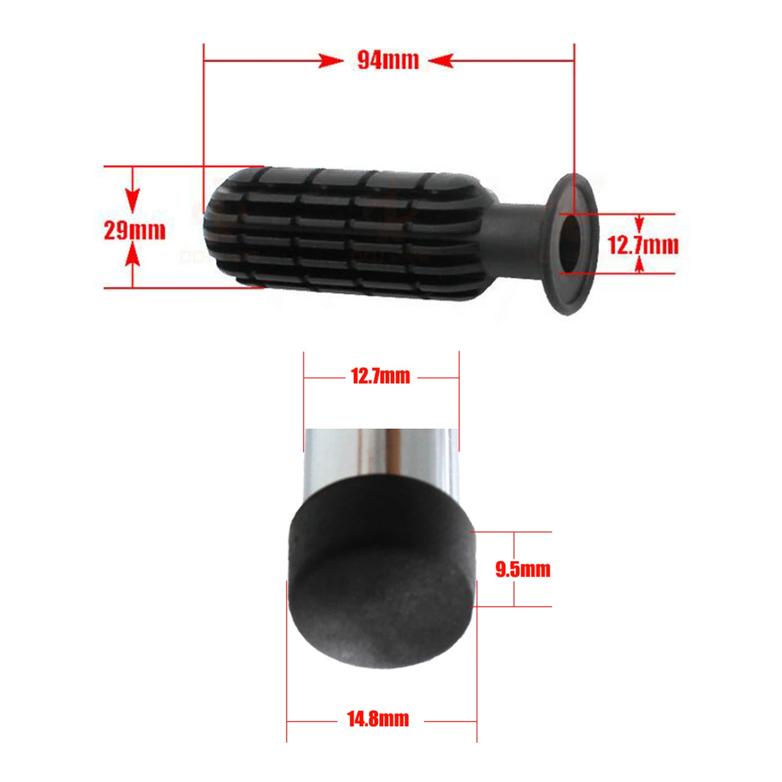 Foosball Replacement Table Soccer Game Handle Grips End 8 Pairs Home Table Soccer Rods Accessories Components Parts table football game,tabletop soccer game