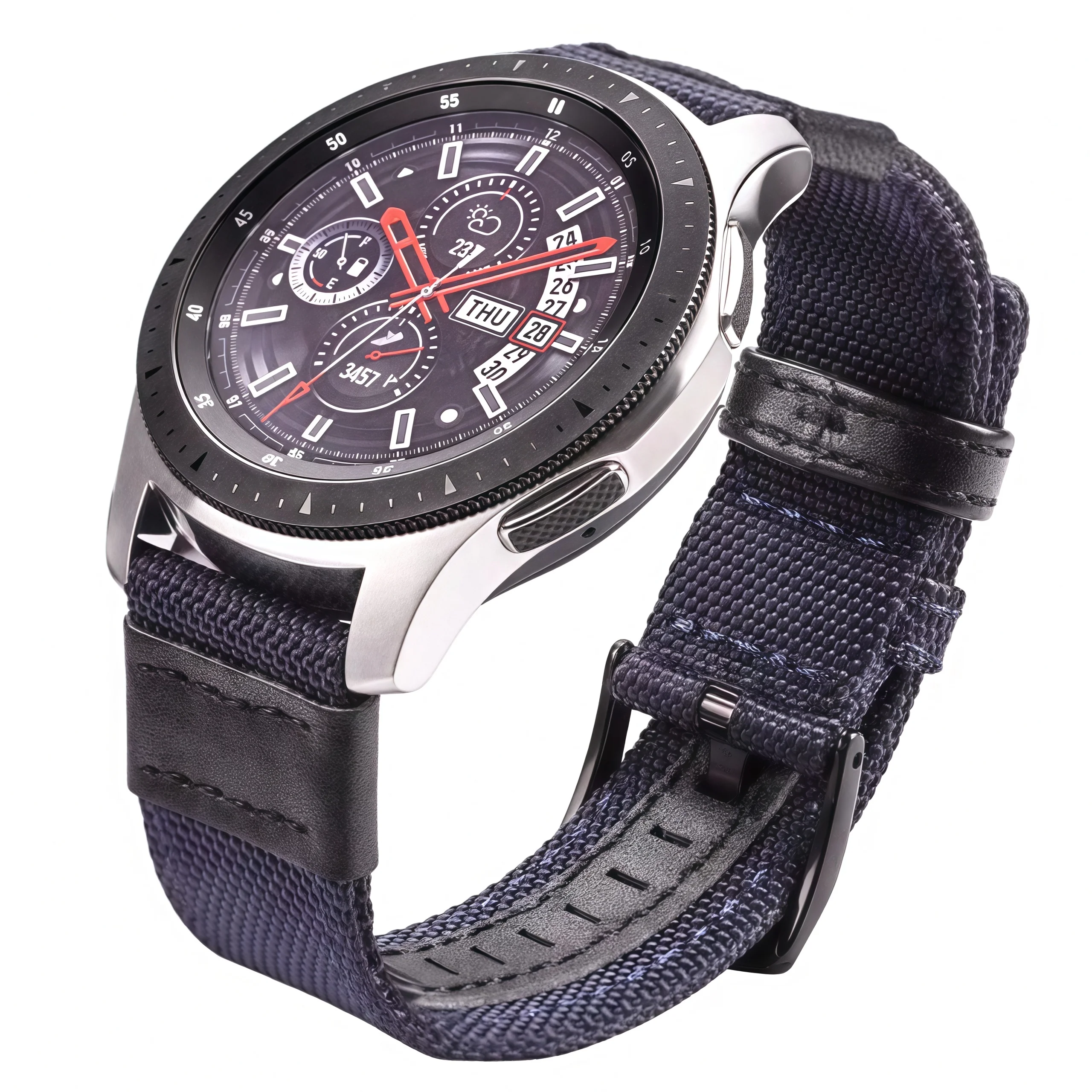 Versatile Nylon Watch Strap in Four Colors – Elegant Universal Watchband