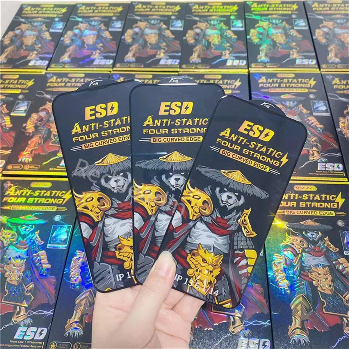 10Pcs High Quality ESD Matte Privacy Anti-Static Full Cover Tempered Glass Film For iPhone 15 14 13 12 11 Pro Max X xr xs max