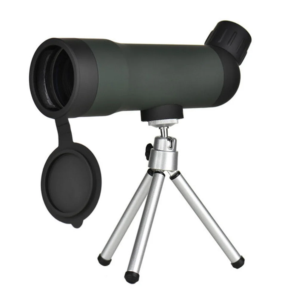 

Waterproof x Telescope Night Vision Optic Lens Prism Spotting Scope With Retractable Tripod Stand for Camping