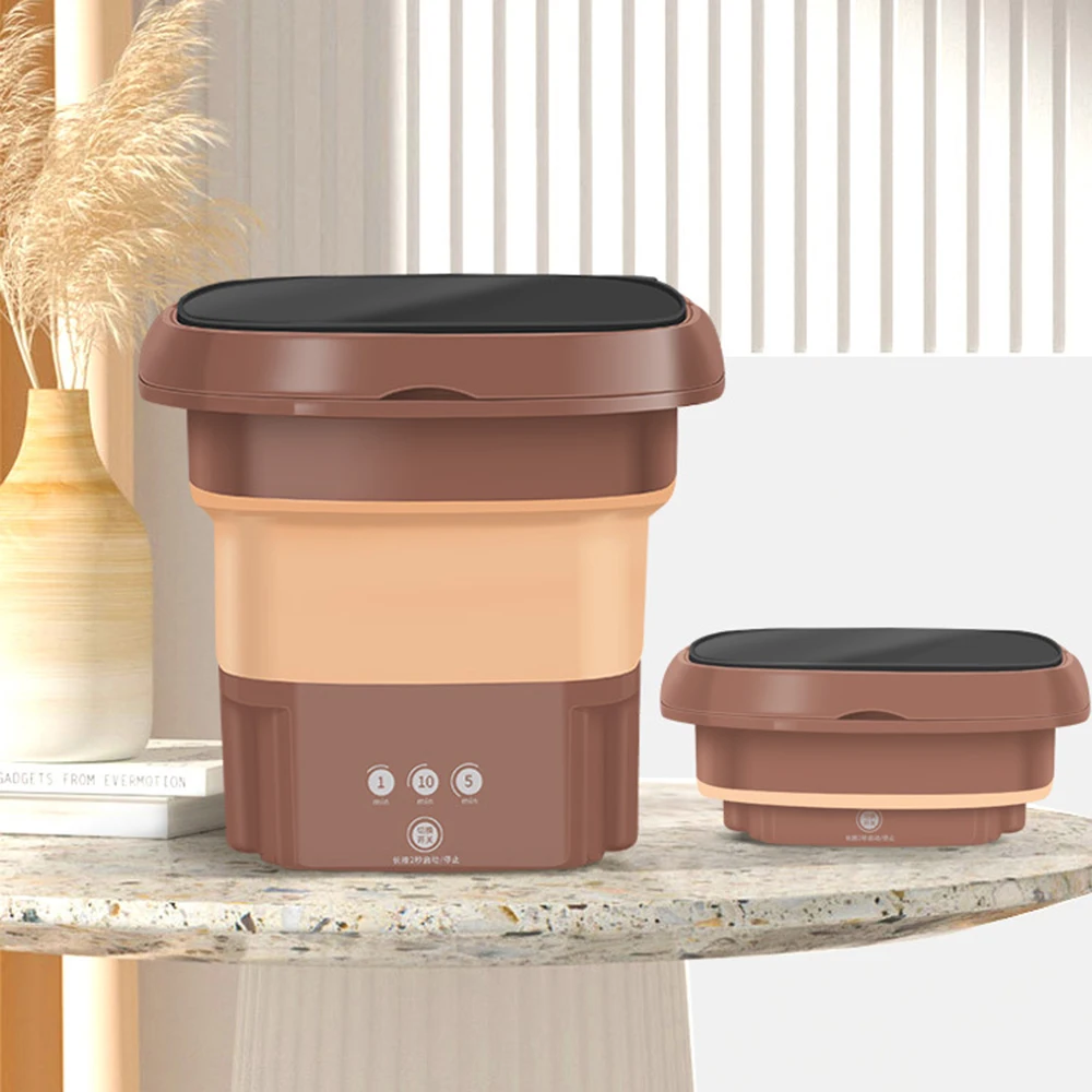 

Folding Washing Machine Small Washing Machine Mini Washing Machine Baby Underwear Panties Washing Socks Portable Spin Dryer