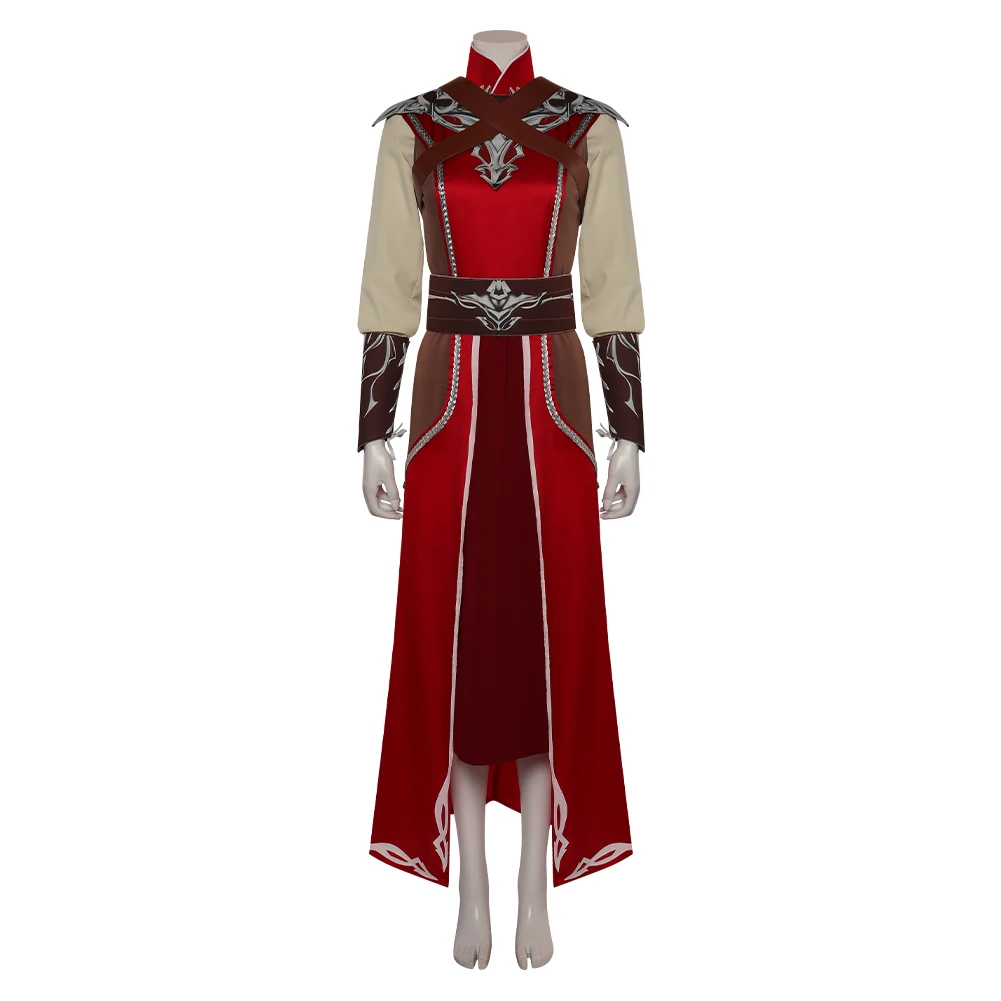 Game Baldur Cos Gate 3 Warlock Cosplay Costume Adult Women Uniform Celestial Dress Outfits Fantasia Halloween Carnival Suit