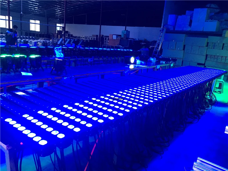 4 pieces Pixel control IP65 rgbw led wall washer light 18x10w 4in1 dmx outdoor l