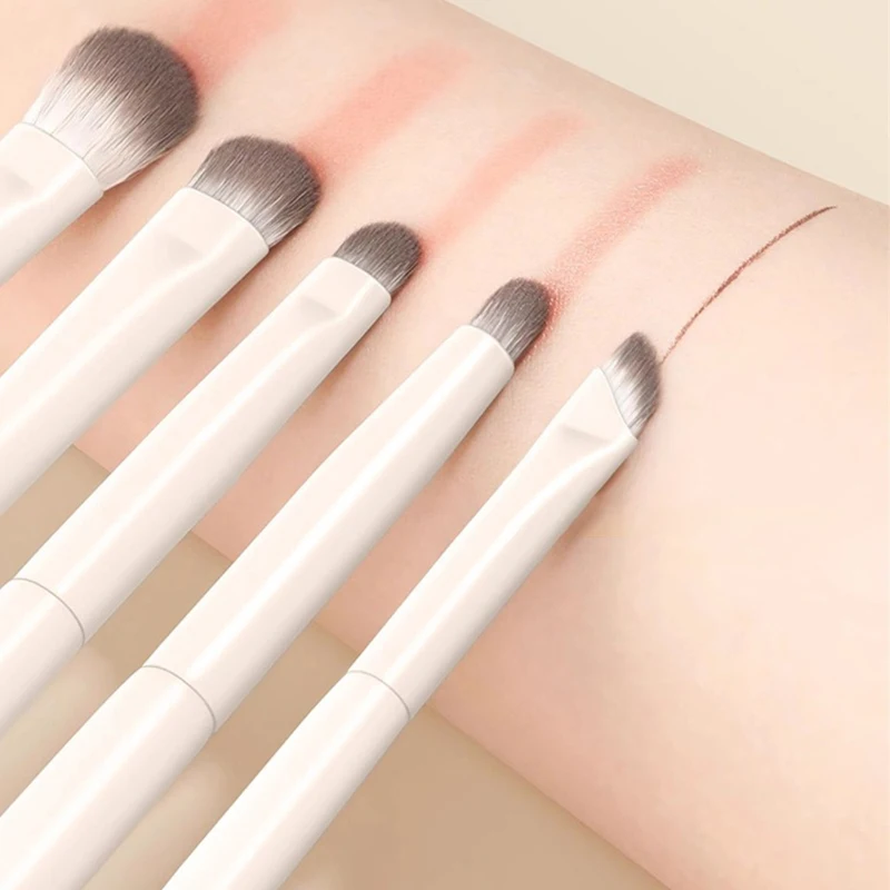 Natural Eye Makeup Brush Set Professional Soft Eyeshadow Brushes_voghion.com