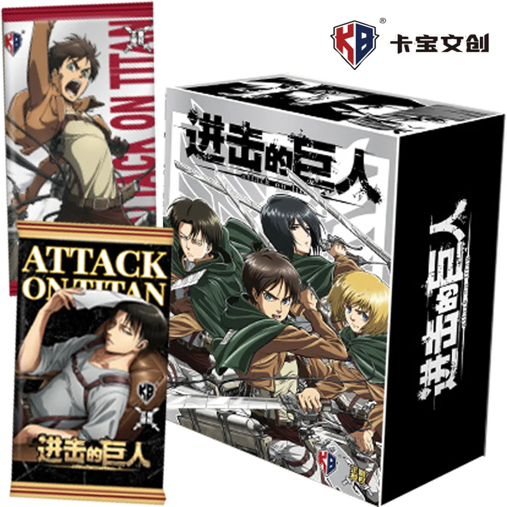 KABAO Attack on Titan Cards Collection Anime Character Eren Jaeger