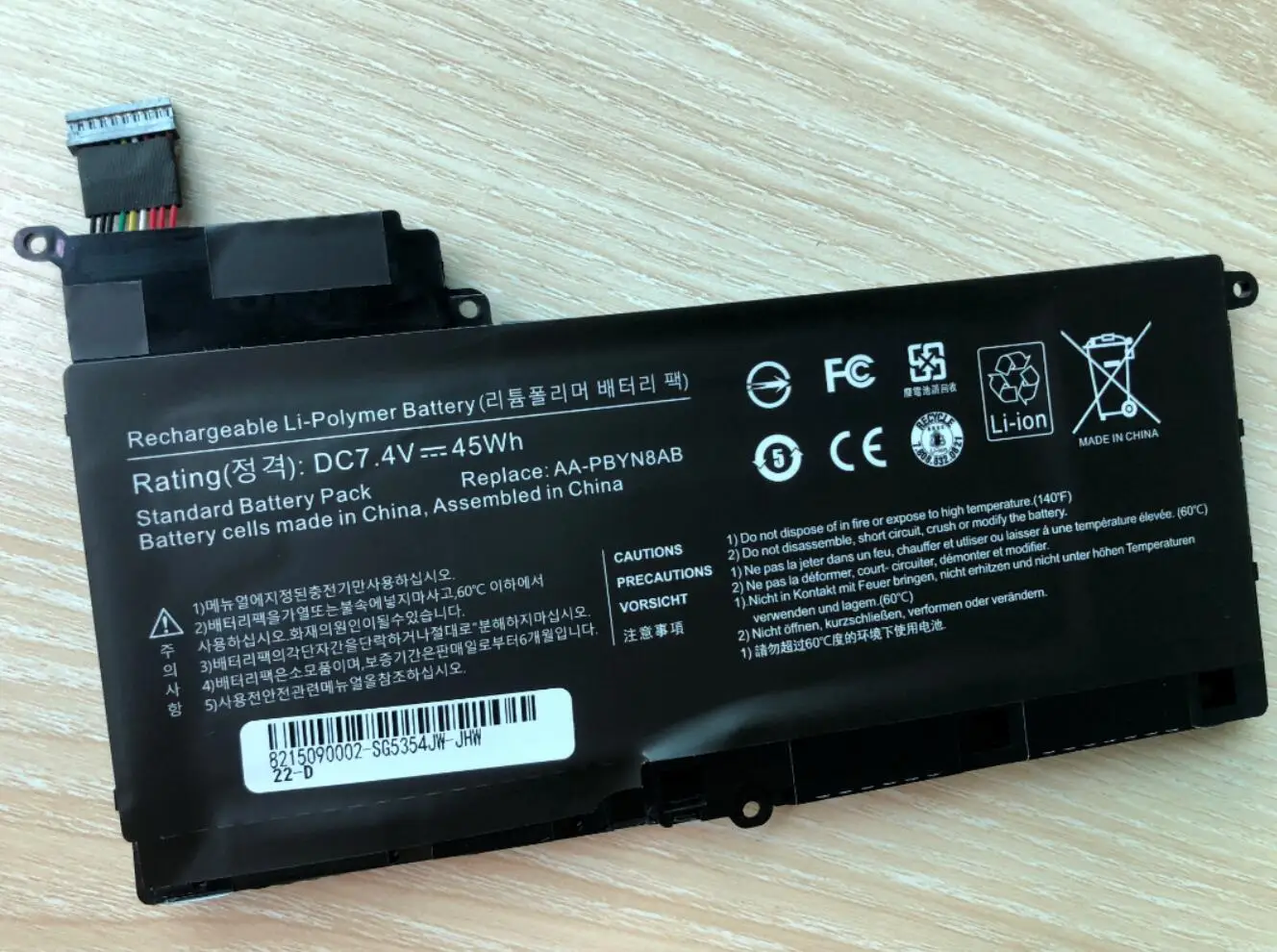 Nova Bateria do Portátil para Samsung Np530u4b Aa-pbyn8ab Np530u4c Np535u4c Np520u4c - Imagem 4