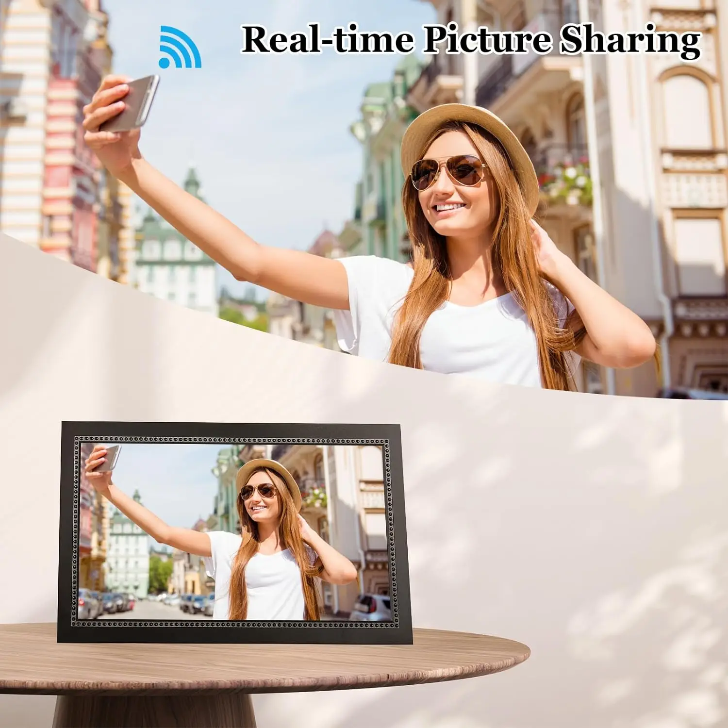 15.6 inch built in 32GB WiFi Large touch Digital Photo Frame 1920*1080 Digital Frame Good Gift