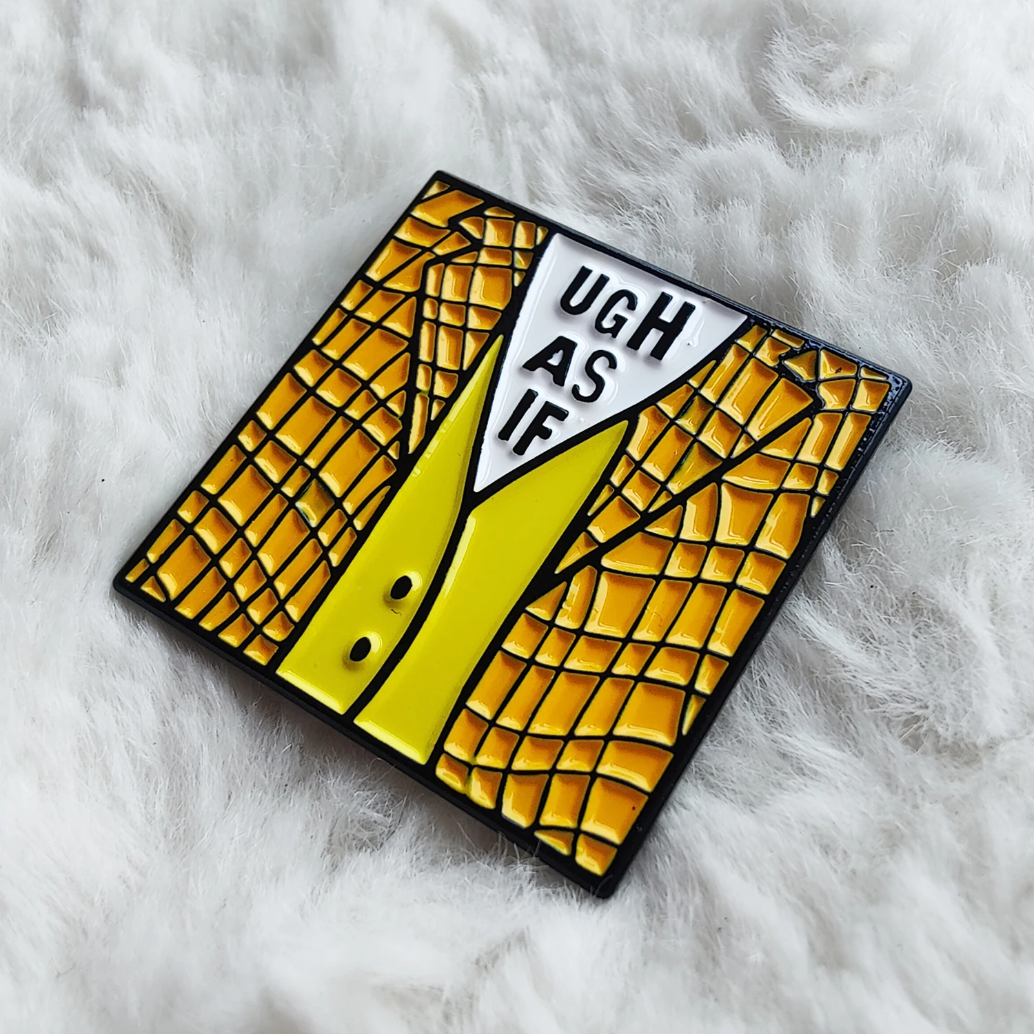 Clueless „UGH, AS IF“ Emaille-Anstecknadel, Brosche, Metallabzeichen,  Schmuckzubehör - AliExpress, image size:1500x1500