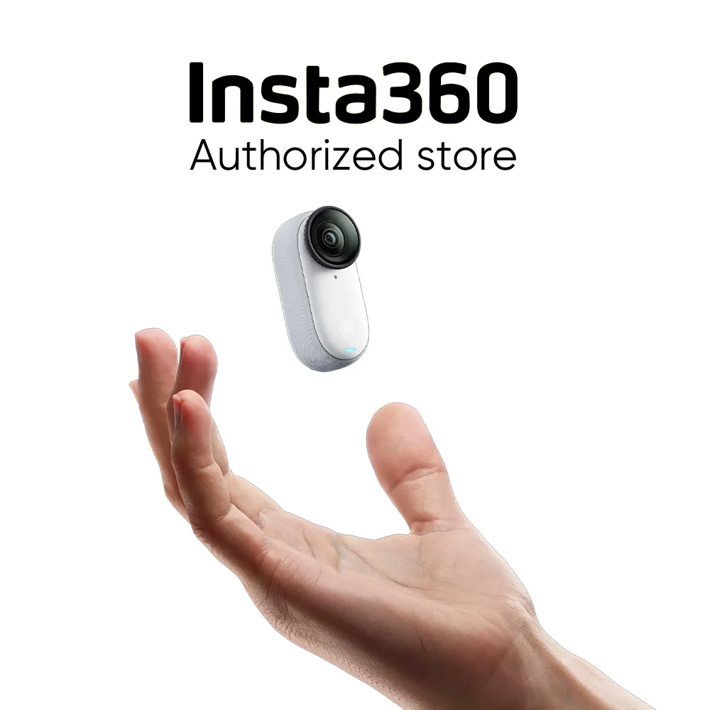 [New Release in Stock] Insta360 GO 3S Midnight Black / Arctic White 4K Camera Waterproof 140min 39g 5