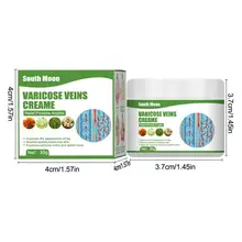  Varicose-Veins Cream 50g Soothing Leg Cream For Eliminate Varicose-Veins And Spider Veins Treatments Improve Blood Circulation 