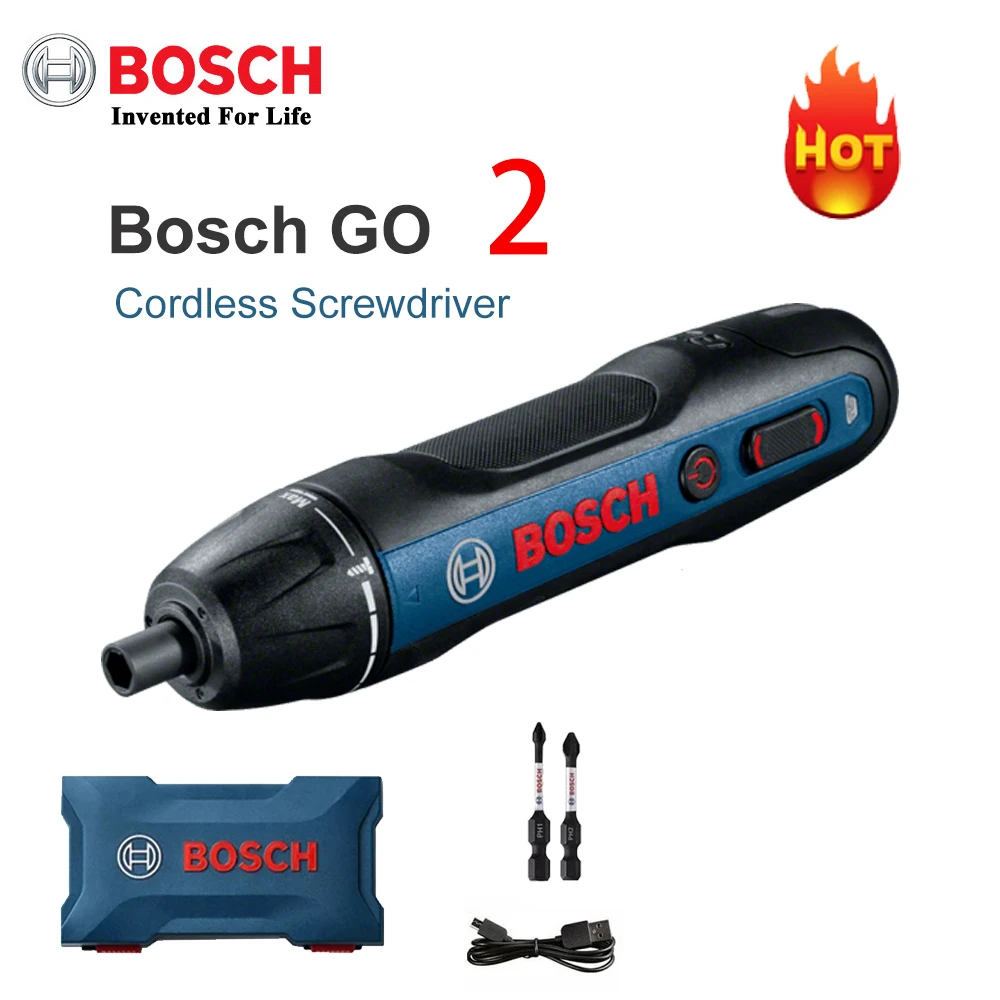 Destornillador eléctrico Bosch GO 2 por sólo 39,05€.