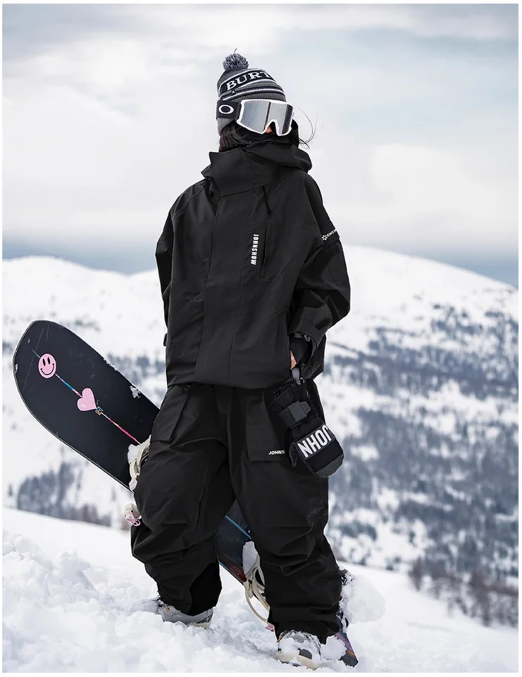 John Snow Winter Ski Suits Men And Women Outdoor Waterproof
