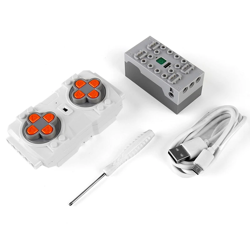 Technical Motor Power Programmable 6 Channel APP Lithium Remote Controller Building Block Power Module High Battery bricks