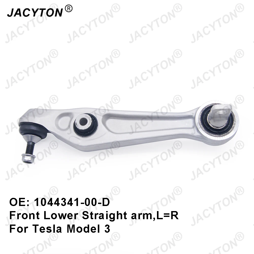 

JACYTON Front Lower Straight Control Arm L=R 1044341-00-D For Tesla Model 3
