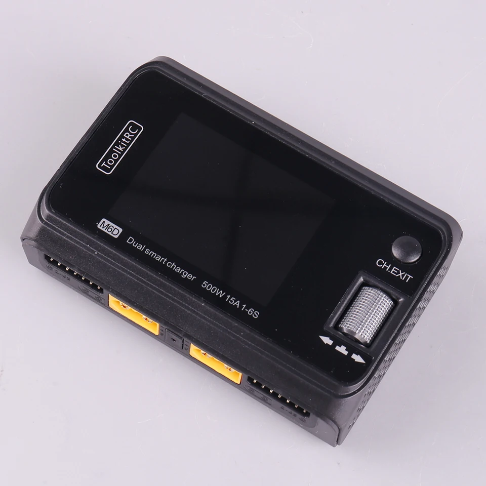 ToolkitRC M6D V3 500 ワット 15A DC デュアルチャンネルミニ