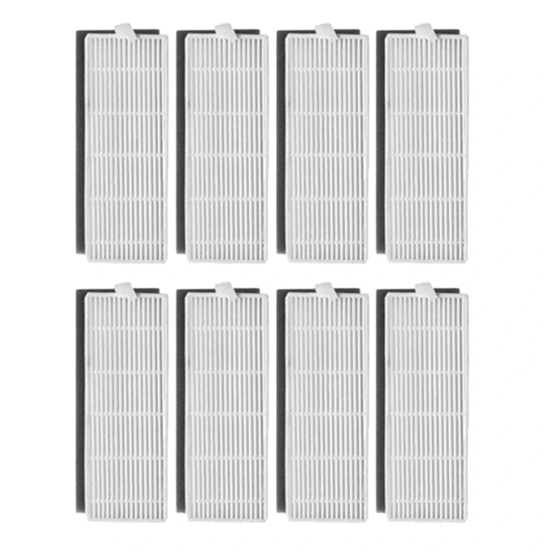 

Фильтр для Ilife A6 A8 620 X623, запчасти для пылесоса робота, Сменные аксессуары, 8 шт.