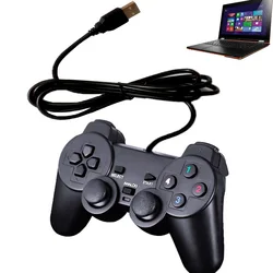PS2 wired USB PC joystick suitable for PC computer laptops for WinXP / WIN7 / WIN8 / WIN10 USB game handle PS2 wired USB PC joystick suitable for PC computer laptops for WinXP / WIN7 / WIN8 / WIN10 USB game handle