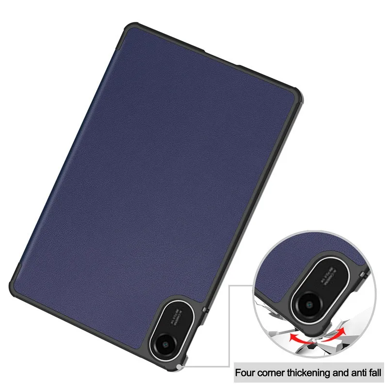 Coque Magnétique Pour Xiaomi Redmi Pad 2 11.0 (2025) - Housse Cuir PU Fine Avec Support - Noir