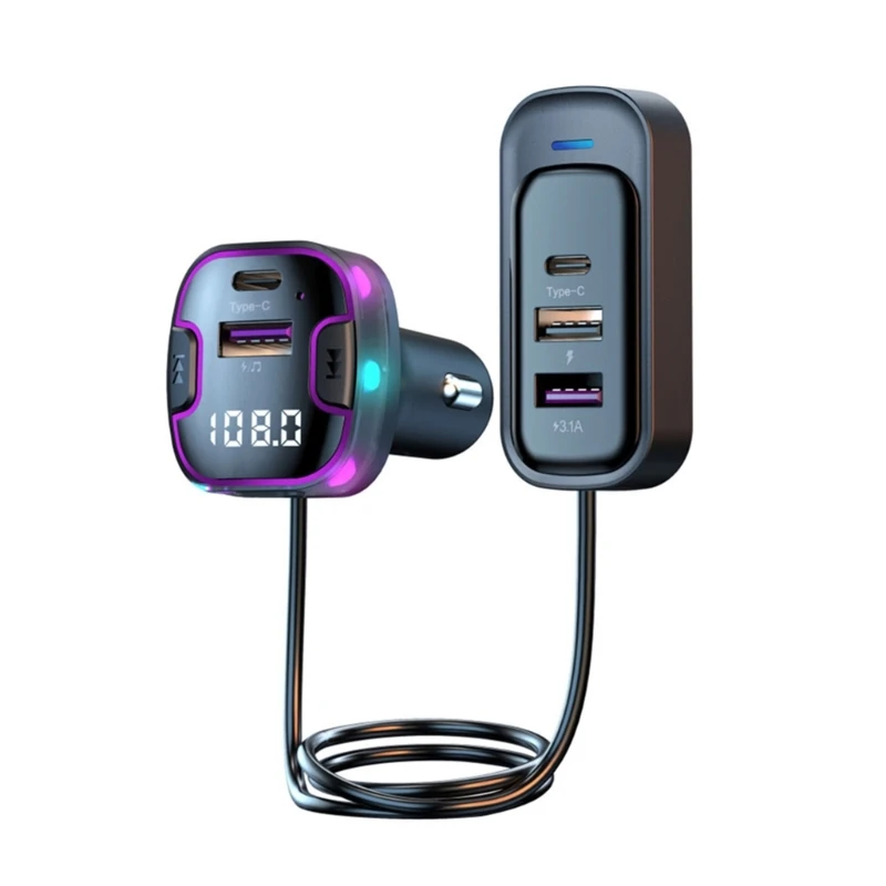 

Беспроводной громкой связи, Bluetooth совместимый mp3-аудио плеер, приемник, передатчик, адаптер USB Type C, зарядка, портативный