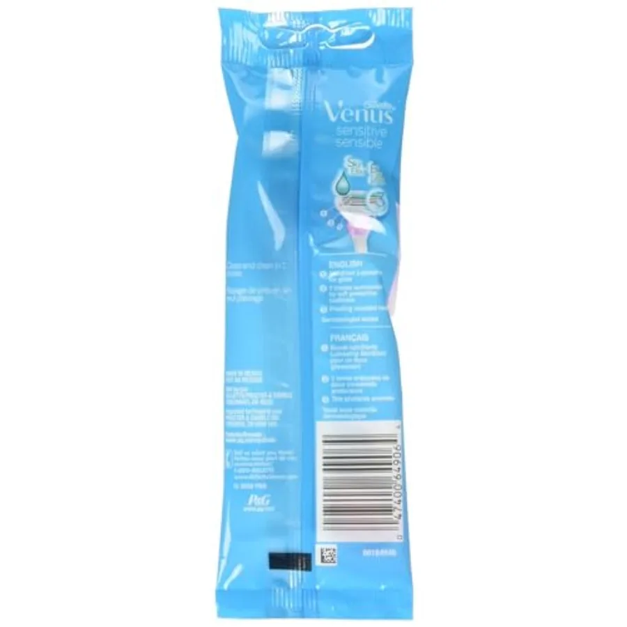 Venus Sensitive Disposable Razor with Gentle Glide