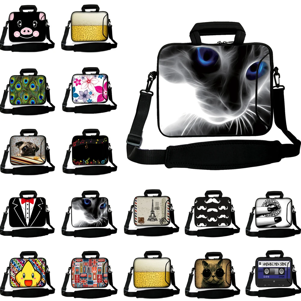 Cuadernos Messenger Valigetta Neoprene 10 11.6 12.5 13.3 14 15.4 Pollici Borsa Da Trasporto Custodia Per Huawei Dell Xps Accessori Per Laptop