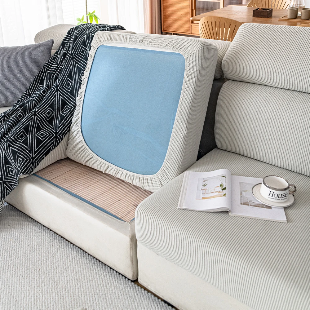 Jacquard Sofa Seat Cushion Cover 12