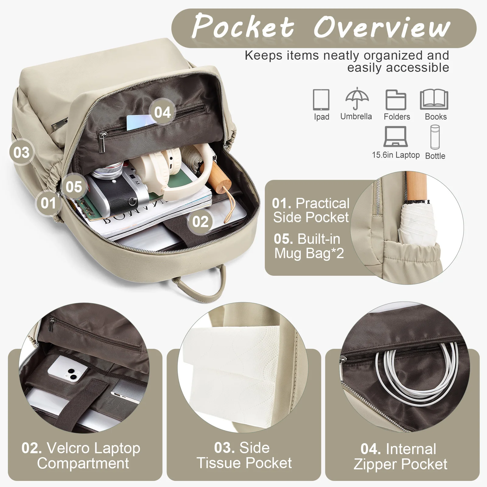 women's backpack short distance travel airline backpack official notebook Girls School Backpack Small Men Nylon Travel Backpack