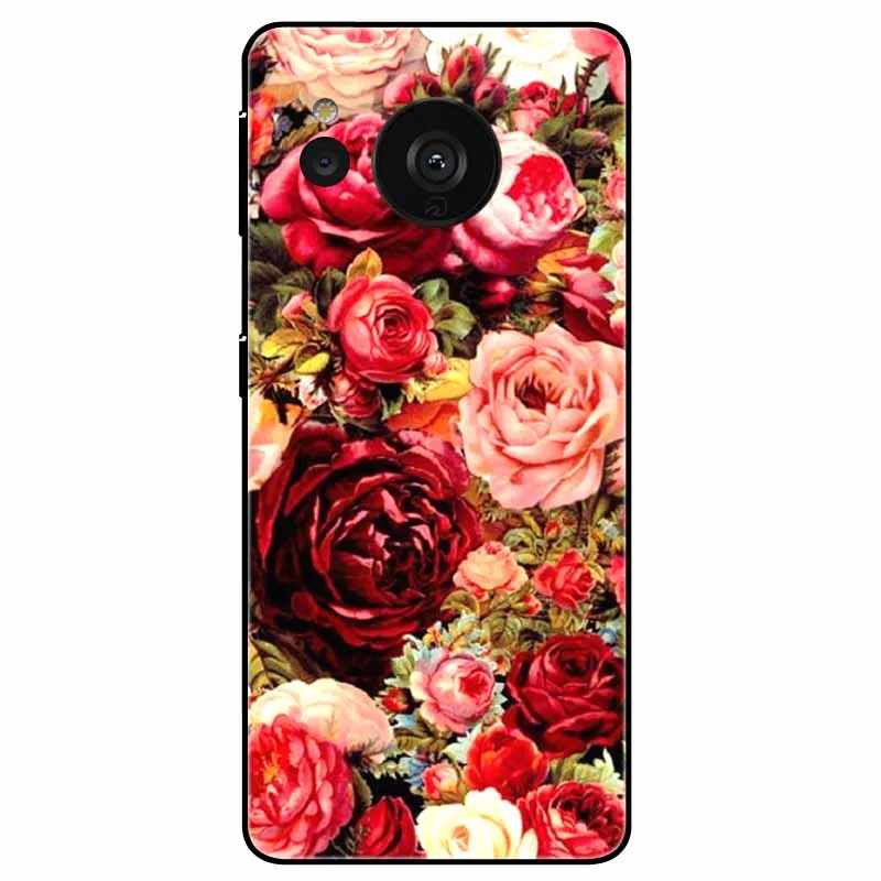 Elegant Black Lion Cats Silicone TPU Protective Case