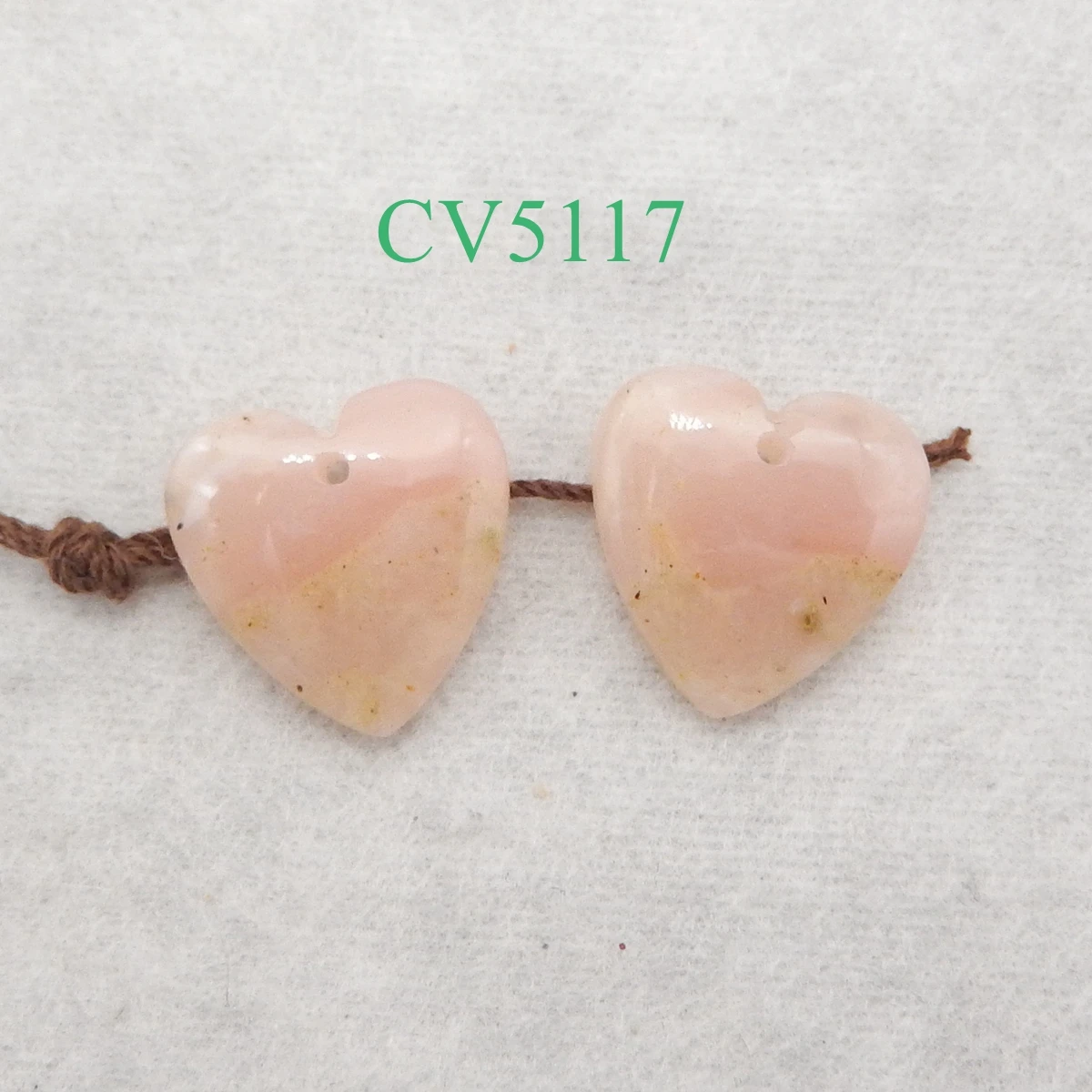 Natural Pink Opal Heart Shape Earrings for Women, Natural Gemstone Earrings Beads for Jewelry Making, Gemstone Earrings