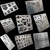 Military Building Tank Airplane Model Tools Digital Camouflage Missing Jet Leaky Spray Plate Etch Sheet Metal Masking Plates 1