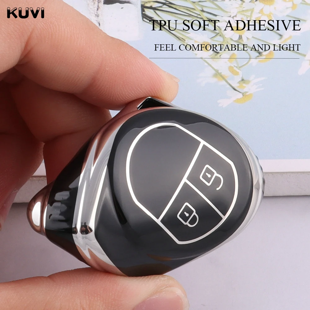 Fashion TPU Car Key Case Cover Shell Fob for Suzuki Swift Grand Liana SX4  Window Vitara Amagatarai Keychain Accessories Keyring