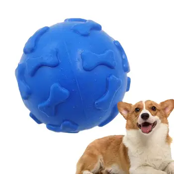 Dog Toy Bone Head Ball Pets Grinding Teeth Stick Toothbrush Dog Bite Rubber Sound Making Toy Tpr Material Pet Toy Sounding Toys 3