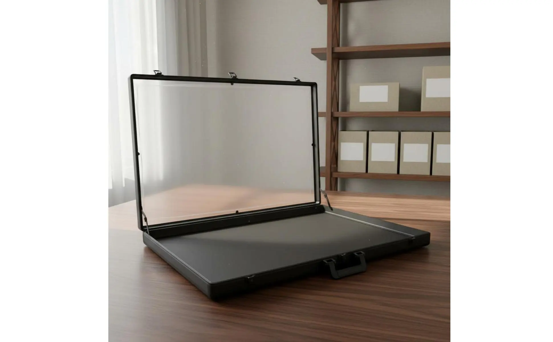 Graded Card Display Case Secure Graded Card Case Ergonomic Handle Lightweight for Collectors, Travel