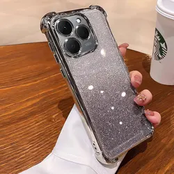 Cute Shockproof Glitter Luxury Silicone Phone Case Cover for Realme Note60 (GRAY)