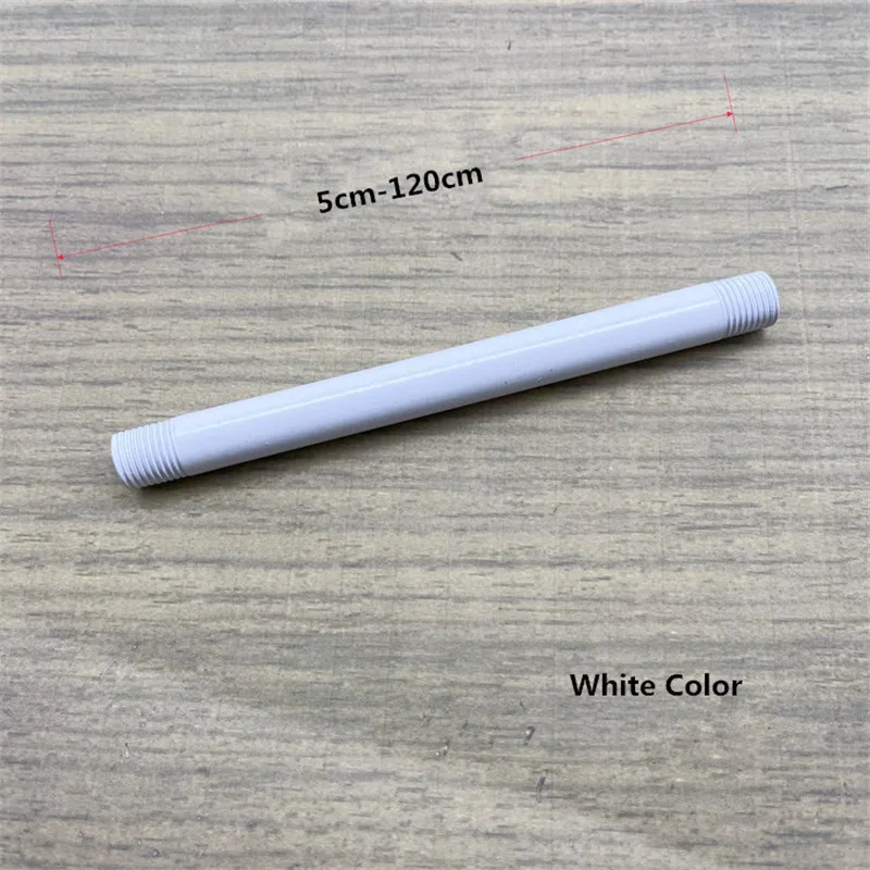 LED Lamp Accessories M10 Connecting Screw Threaded Pipe Straight Rod Lighting DIY External Tooth Screw Threaded Tubes
