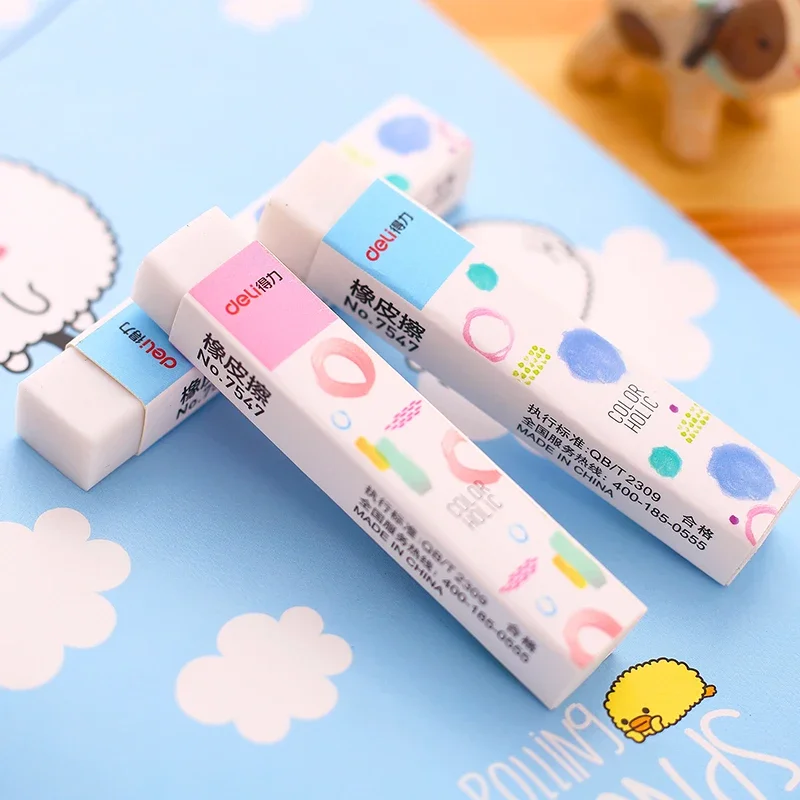 

Канцелярские принадлежности 10 шт./лот, милые Мультяшные Ластики-карандаши для офиса и школы, приз детям для письма, рисования, оптовая продажа