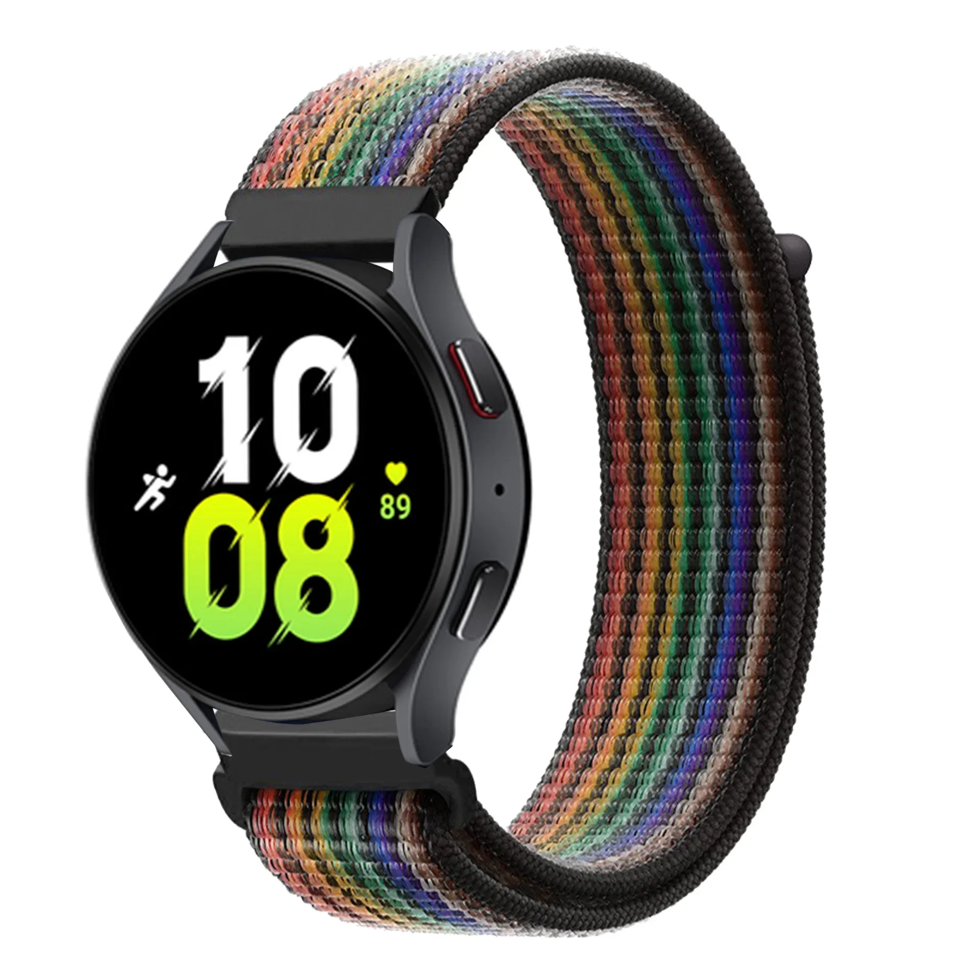 Enhanced Nylon Watch Strap - Universal Fit, 20/22mm Adjustable Wristband