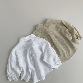 تي شيرت للأطفال بأكمام طويلة وناعمة للغاية ، قميص حماية من الشمس ، قميص شمس صيفي للأولاد والبنات ، جديد ، 2