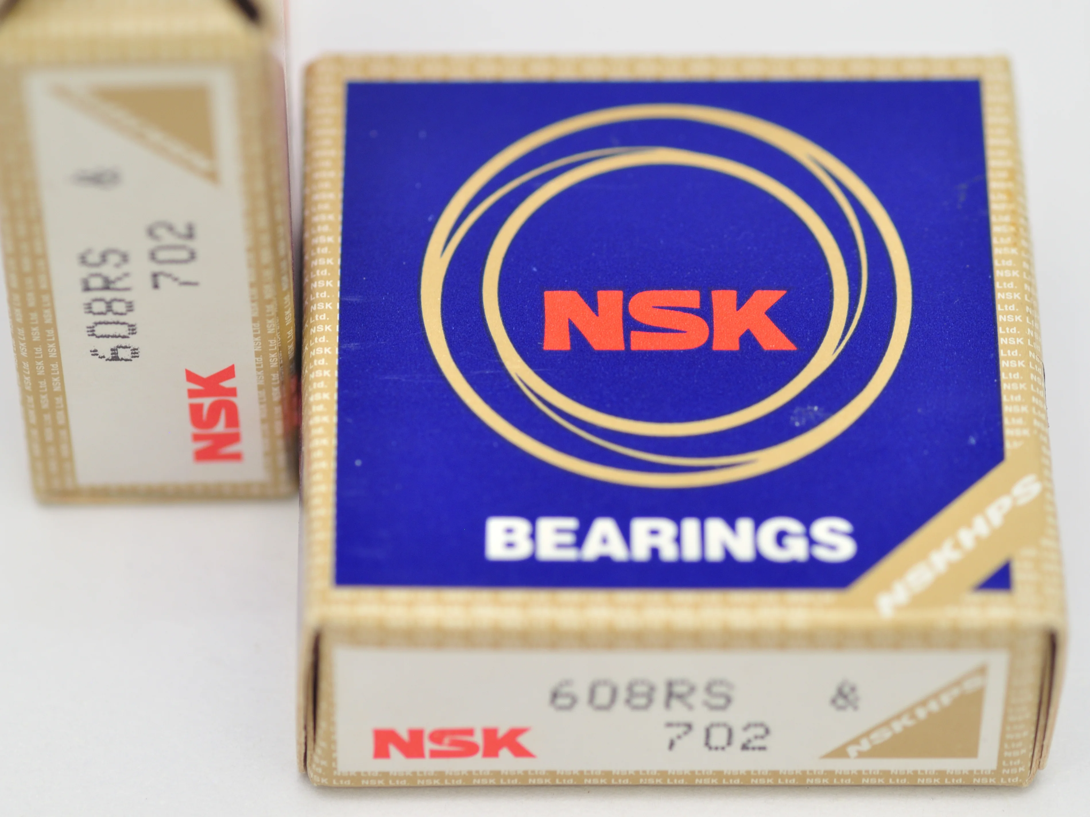 [16-pack][NSK 608RSP0 BOX]Roller Skate Wheel Bearings 608 608RS 608D1 608DD 608DDU22mm 8mm Double Rubber Seal Japan High Quality