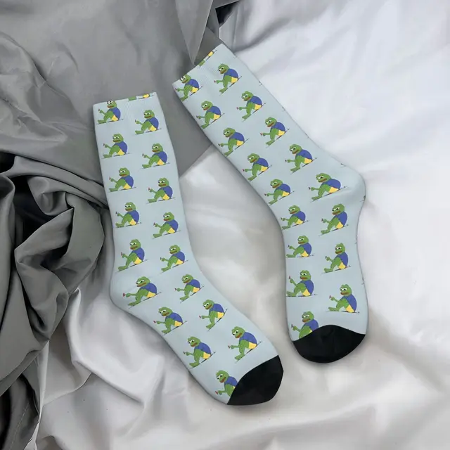 Pepe the Frog Meme Socks: Embrace Your Meme-Induced Wanderlust