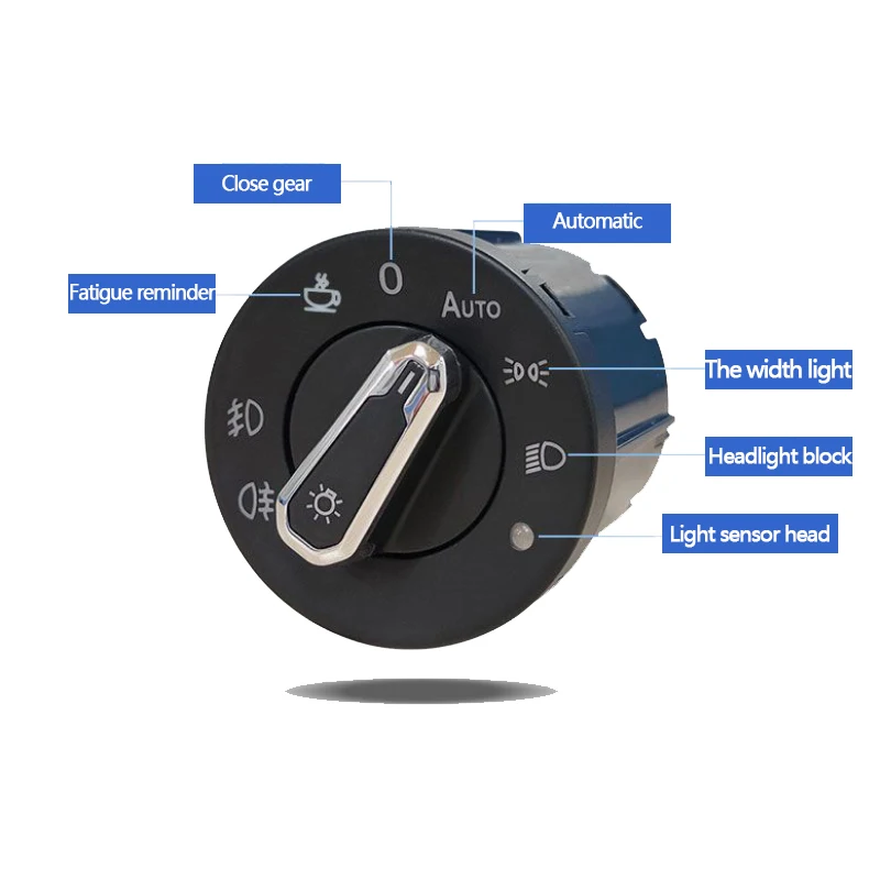 Headlight Automatic Switch For Skoda Octavia 3 MK3 5E Octavia3 Scout 2013~2019 New Light Tuning Modified Upgrade Car Accessories